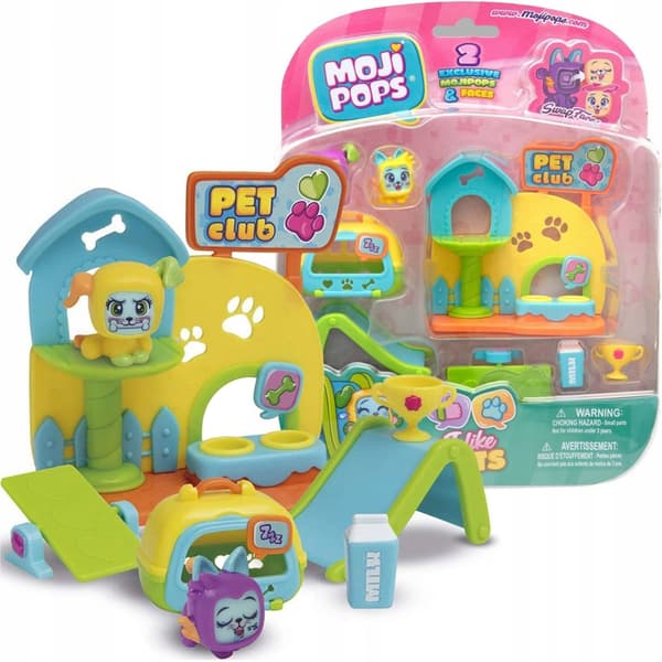 MOJIPOPS I like Pets Pet House + 2 Figures