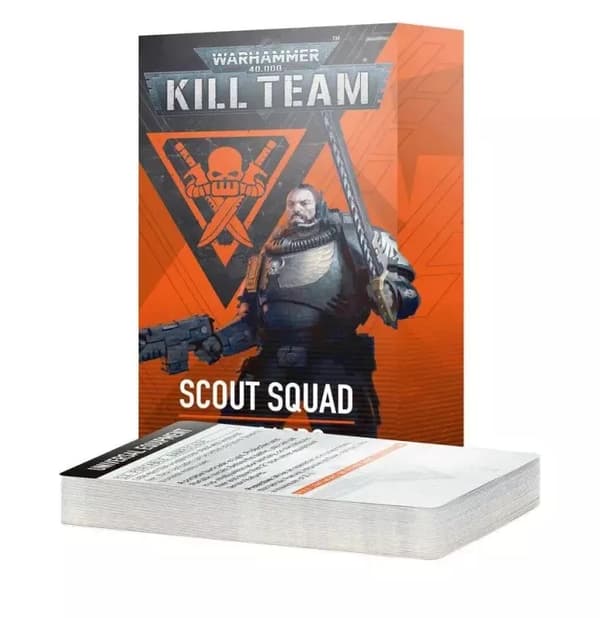 WARHAMMER 40.000 KILL TEAM SCOUT SQUAD DATAKORT