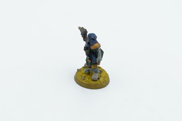 Warhammer 40k Imperial Guard Tallarn Sergeant metal figurine