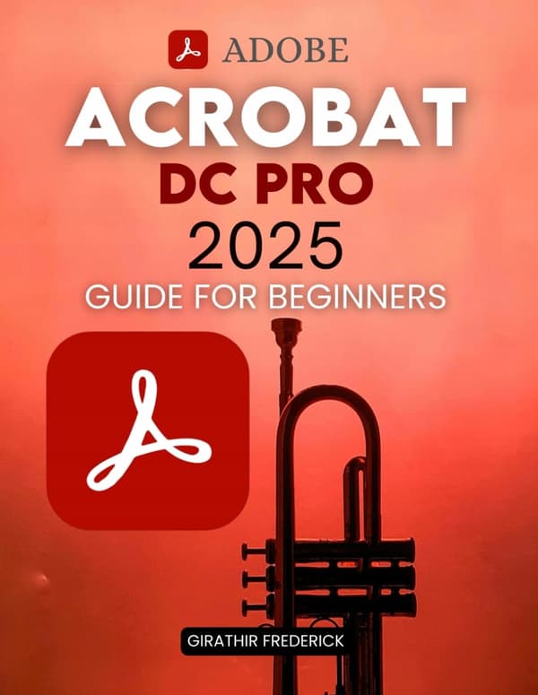 Girathir Frederick: Adobe Acrobat DC Pro 2025 Guide for Beginners: Mastering