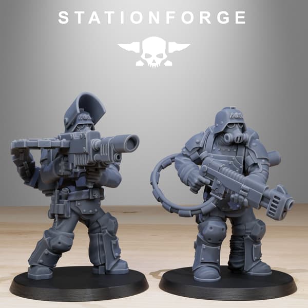 GrimGuard Armoured Squad – x5 – minifakturapl