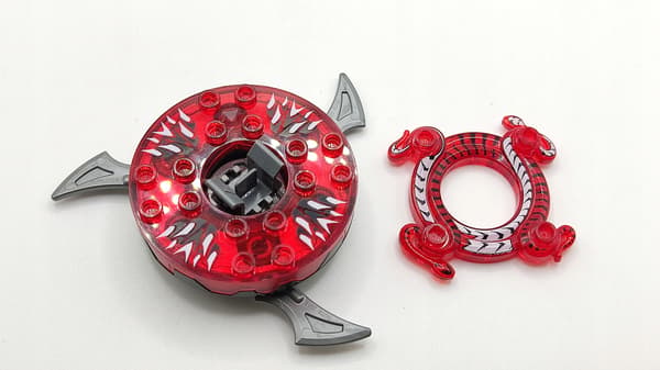 Lego Ninjago Spinner: Fangdam Spinner + extras
