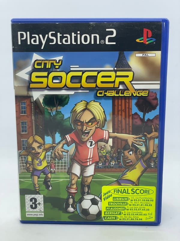 City Soccer Challenge PS2 game