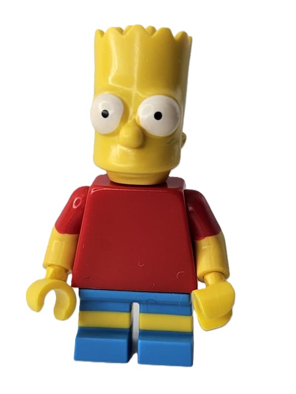 LEGO MINIFIGURE The Simpsons sim008 colsim-2 Bart Simpson /
