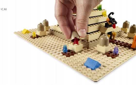 LEGO SET 3843 Ramses Pyramid – Unique, NEW, in its original Polish packaging – Ramses Pyramid, Brick Set