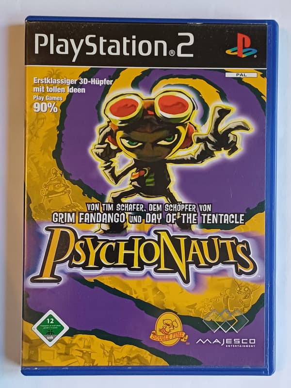Psychonauts, PlayStation 2, PS2
