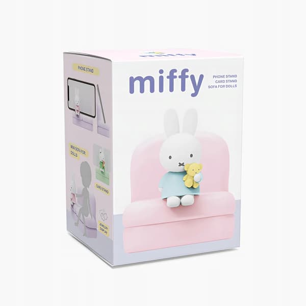 Original Miffy Sofa Phone Stand Blind Box collectable figurine