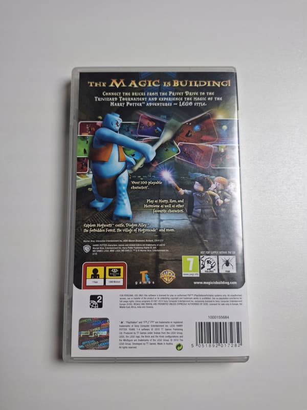 LEGO Harry Potter Years 1–4 – PlayStation Portable – boxed