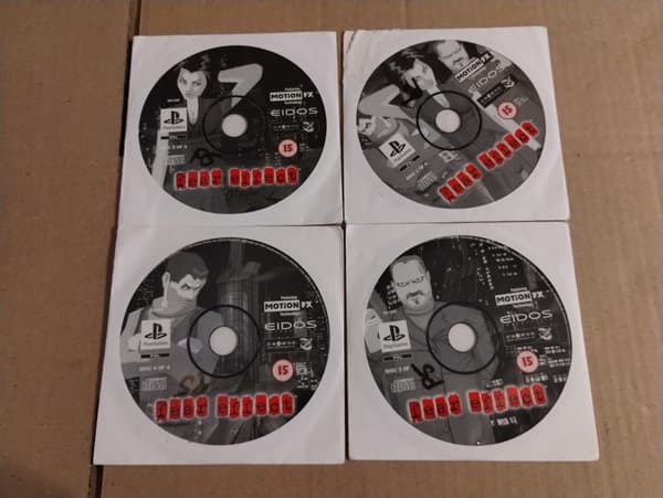 FEAR EFFECT game for Sony PlayStation (PSX)