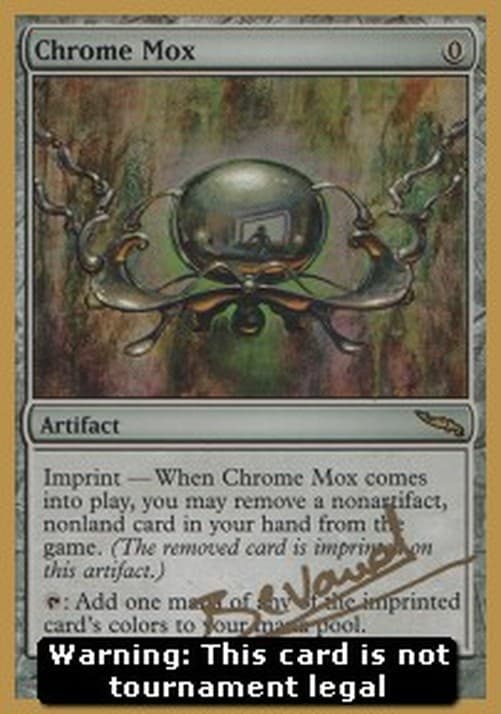 Magic: The Gathering Chrome Mox