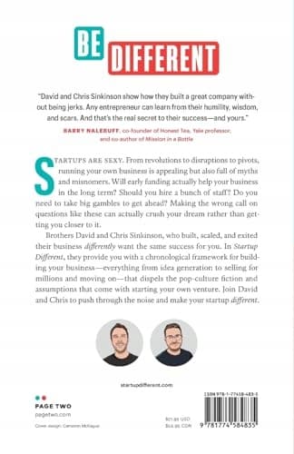 Startup Different: The Myth-Busting Blueprint for Your Multi-Million-Dollar