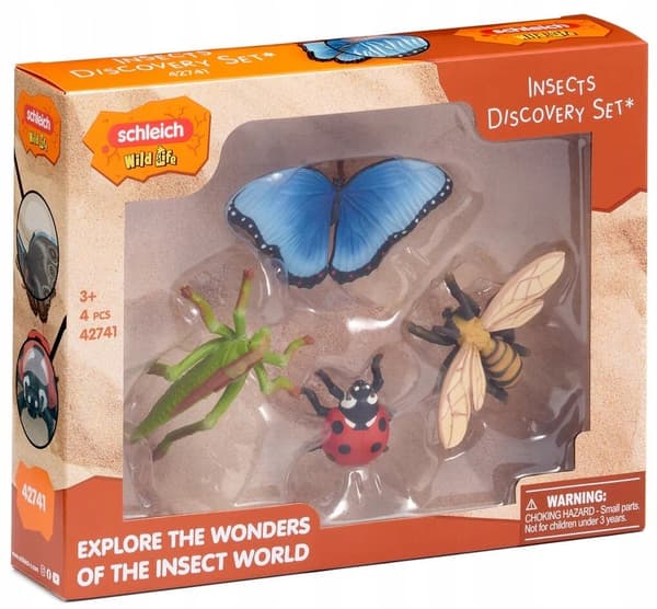 Schleich SLH 42741 WILD LIFE Insect Explorer Set