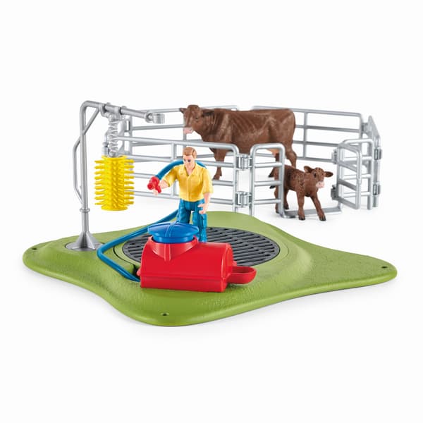 Cattle washing area