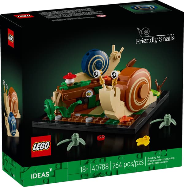 LEGO 40788 IDEAS – FRIENDLY SNAILS