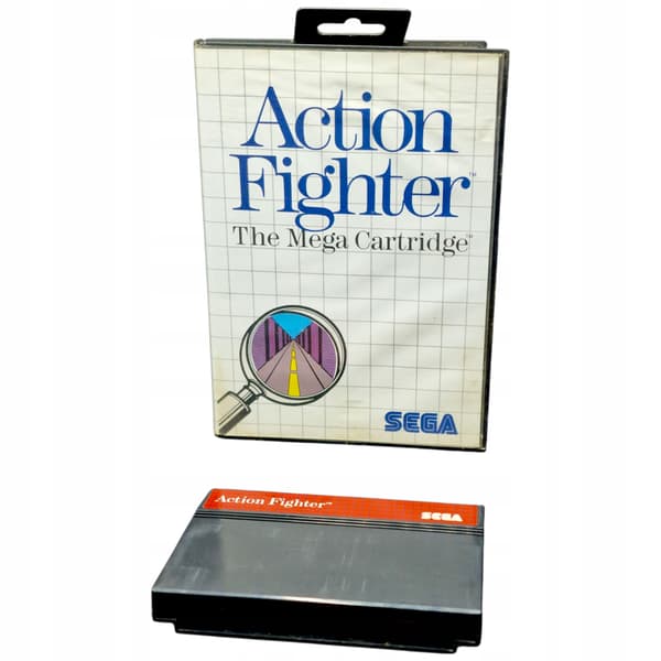 The Action Fighter game for the Sega Master System