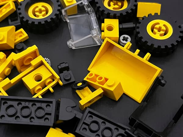 6658 LEGO Bulldozer