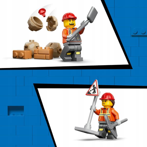 LEGO City 60480 Yellow Backhoe Loader + PDF CATALOGUE