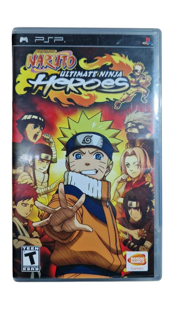 PSP game NARUTO: Ultimate Ninja Heroes || English language version