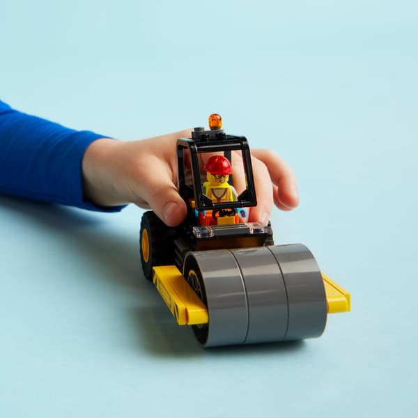 LEGO CITY BUILDING BRICKS: ROAD ROLLER, 78 PIECES, 5+