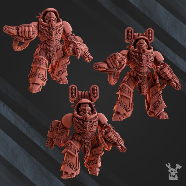 Dragon Armor Squad x3 DakkaDakkaStore