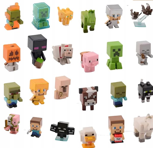 Minecraft mini-figure set: 12 iconic characters from the game