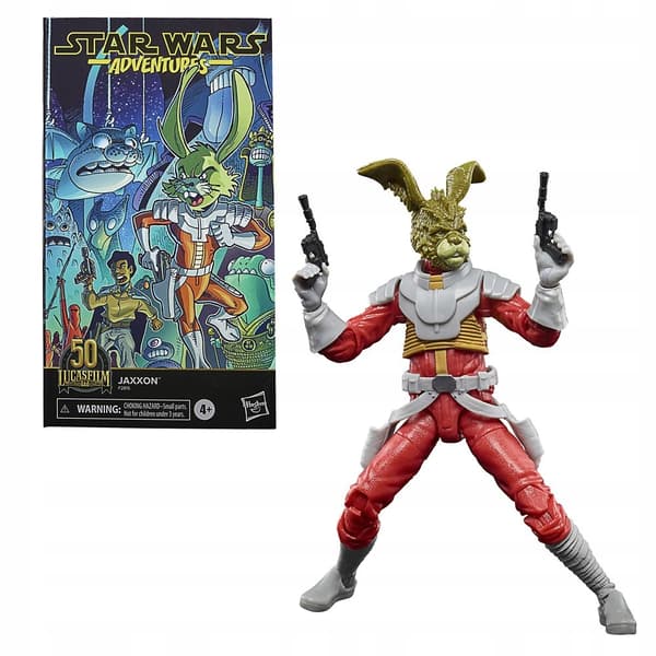 STAR WARS BLACK SERIES COMIC BOOK JAXXON FIGURINE