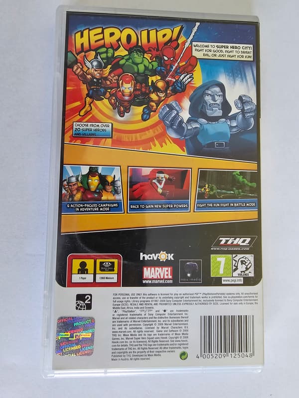 Marvel Super Hero Squad for PlayStation Portable (PSP)