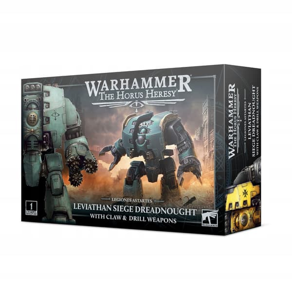 Leviathan Siege Dreadnought with Claw & Drill | Legiones Astartes