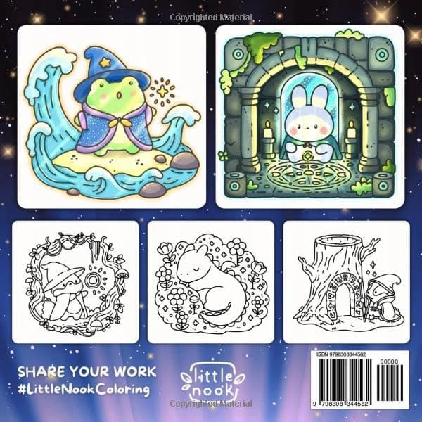 Magic World: Colouring Book