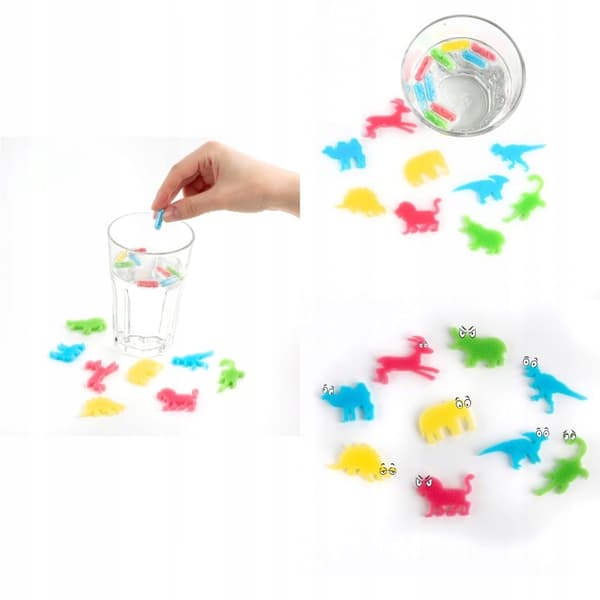 MYSTERIOUS CAPSULE ANIMALS, 12 PCS. KIDEA 0323