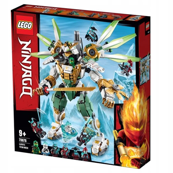 Lego 70676 @@@ LLOYD + WEAPONS @@@ minifigure from the set