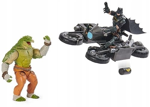 DC Comics, Batman Transforming Batcycle Battle Pack with Exclusive 10-cm Ki