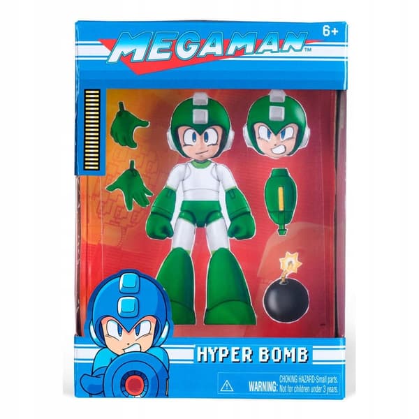 Jada Toys Mega Man Hyper Bomb 4.5'' collectable figure 253251025