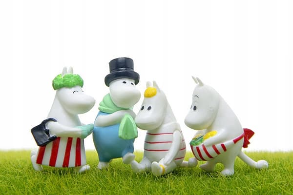 Moomin figurines, set of 12