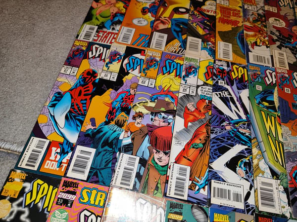 Marvel Spider-Man 2099 – 38 issues, 1992–1996, BDB condition (protective sleeve)