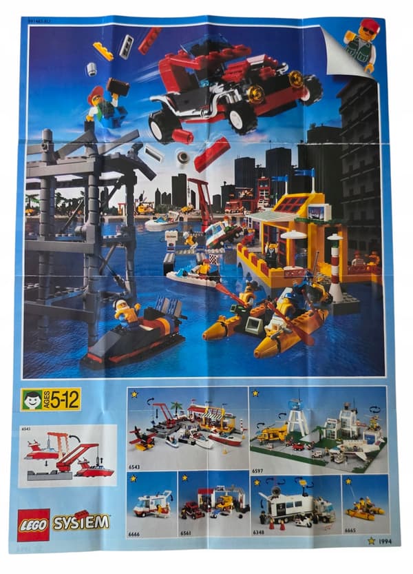 LEGO LEAFLET Poster 1994 Town 991483-EU