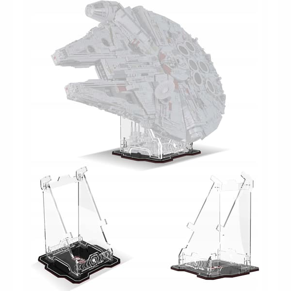 LEGO Millennium Falcon 75192 transparent display stand