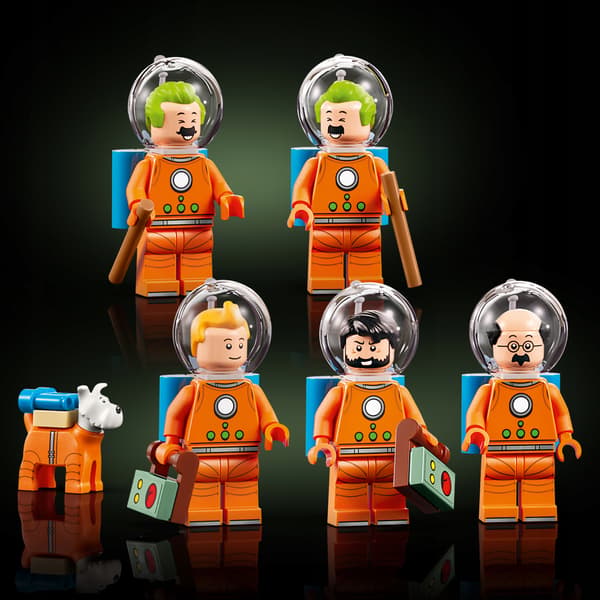 LEGO Ideas Tintin and the Moon Rocket 21367