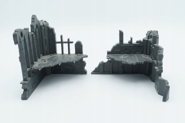 Warhammer 40k Gothic Ruins – 2-piece plastic terrain set