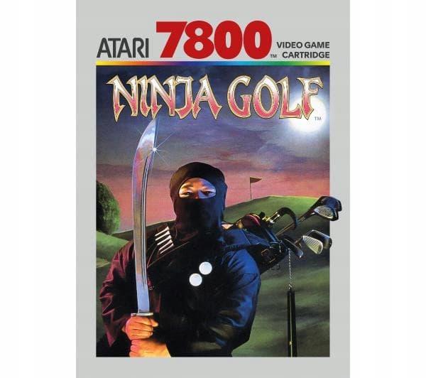 Ninja Golf for the Atari 7800+ (boxed)
