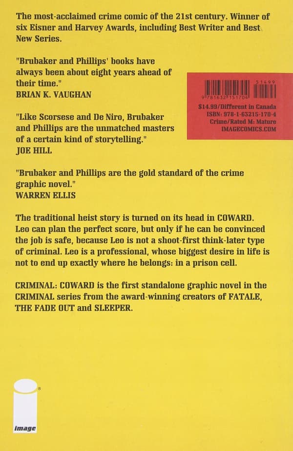 Criminal Volume 1: Coward by Ed Brubaker