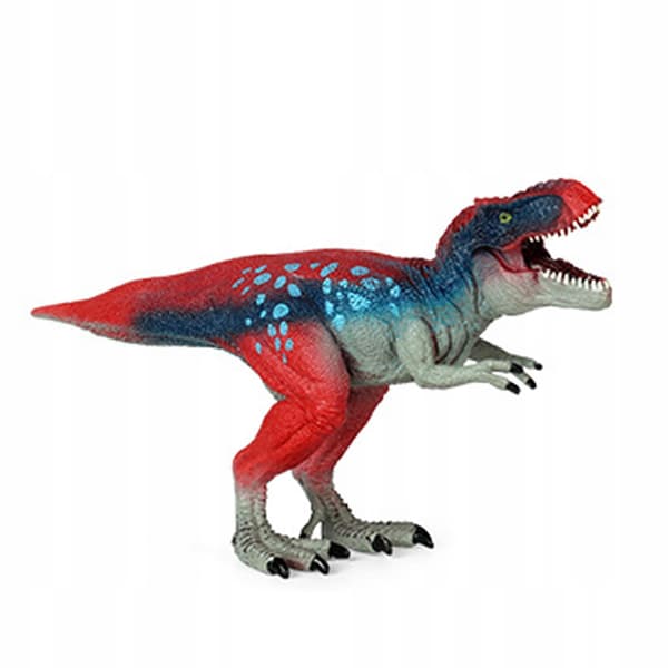 Tyrannosaurus Rex Dinosaur figures Static dinosaur model Action Red Blue