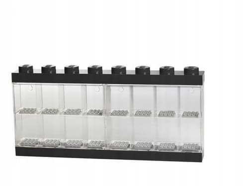 LEGO BLACK DISPLAY CASE FOR 16 MINIFIGURES 4066