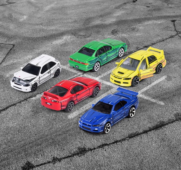 Majorette Japan Series Gift Pack: 5 Vehicles