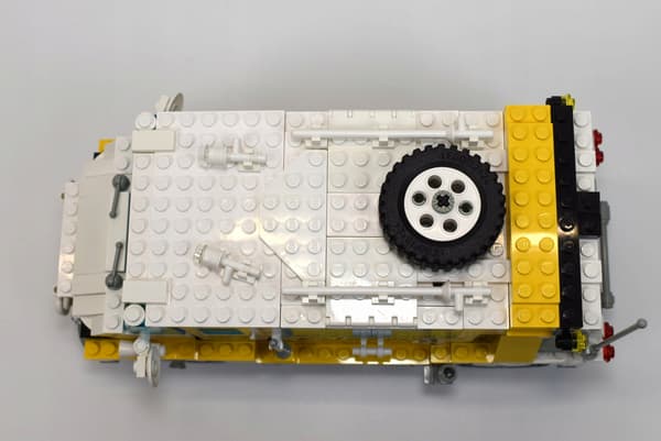 LEGO 5550 Custom Rally Van [Model Team] with instructions | camper van