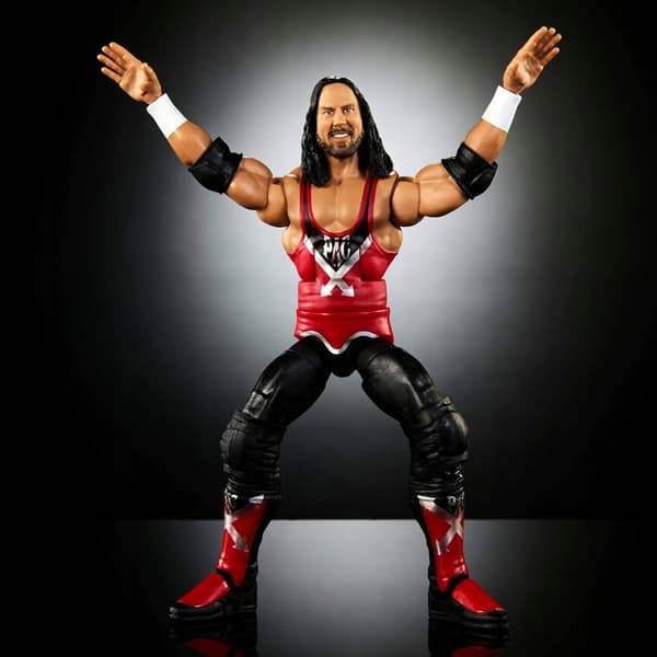 Mattel WWE Elite SummerSlam X-Pac figurine with referee accessories