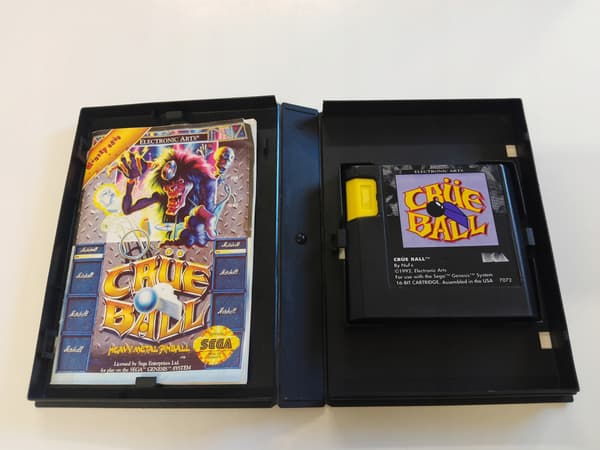CRUE BALL MEGA DRIVE ENG SEGA