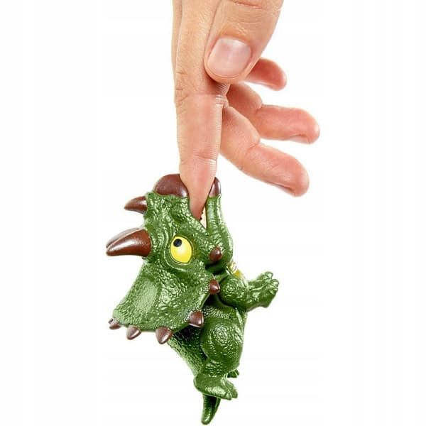JURASSIC WORLD SNAP SQUAD TRICERATOPS FIGURINE
