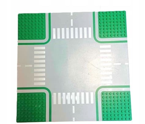190A2. LEGO thin building plate, 32x32, damaged, 2360