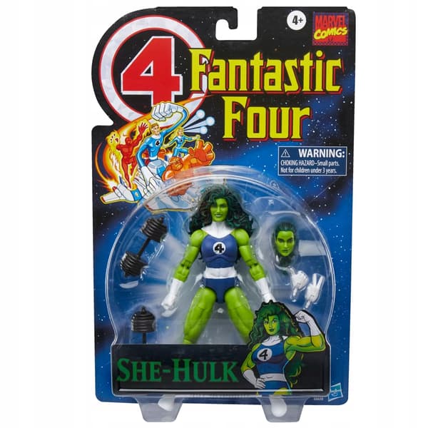 She-Hulk (Retro series) figurine from the Marvel Legends range